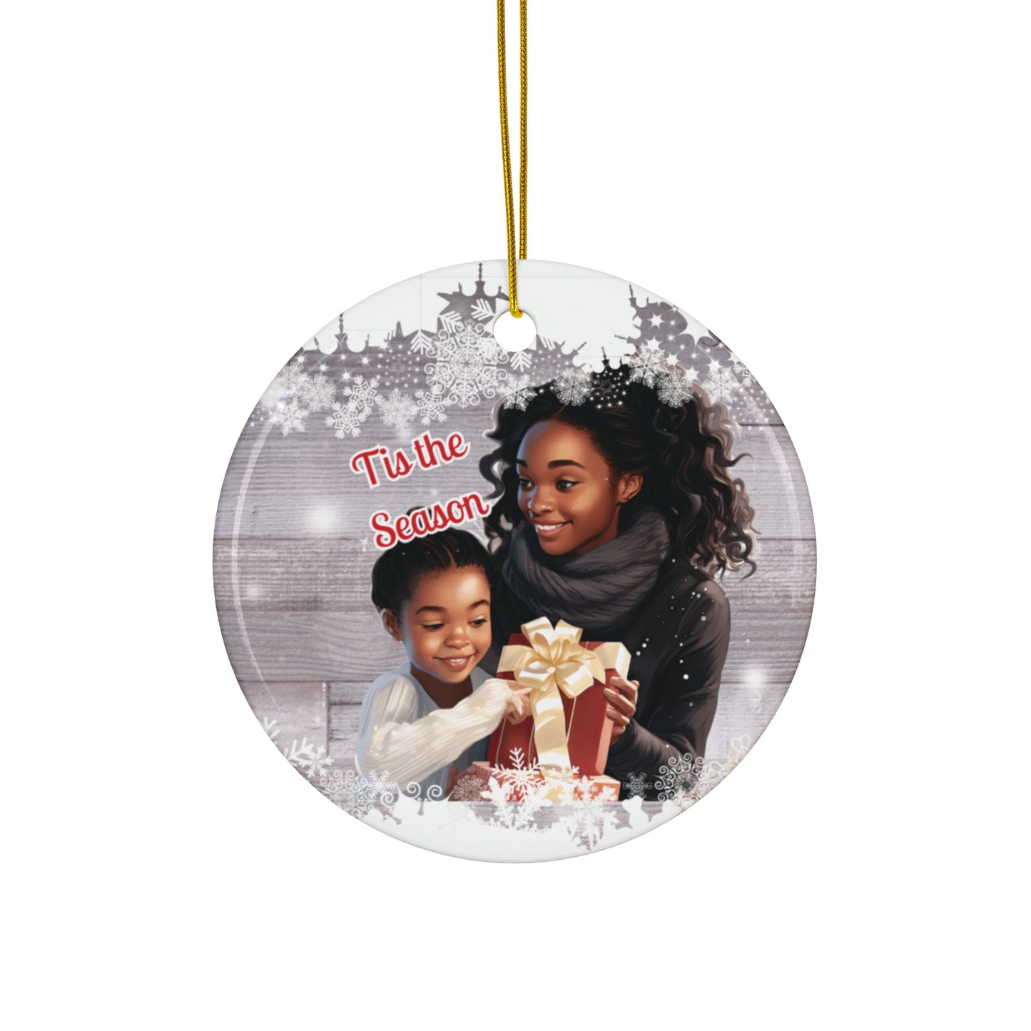 Tis the Season - Premium - Ceramic Ornament