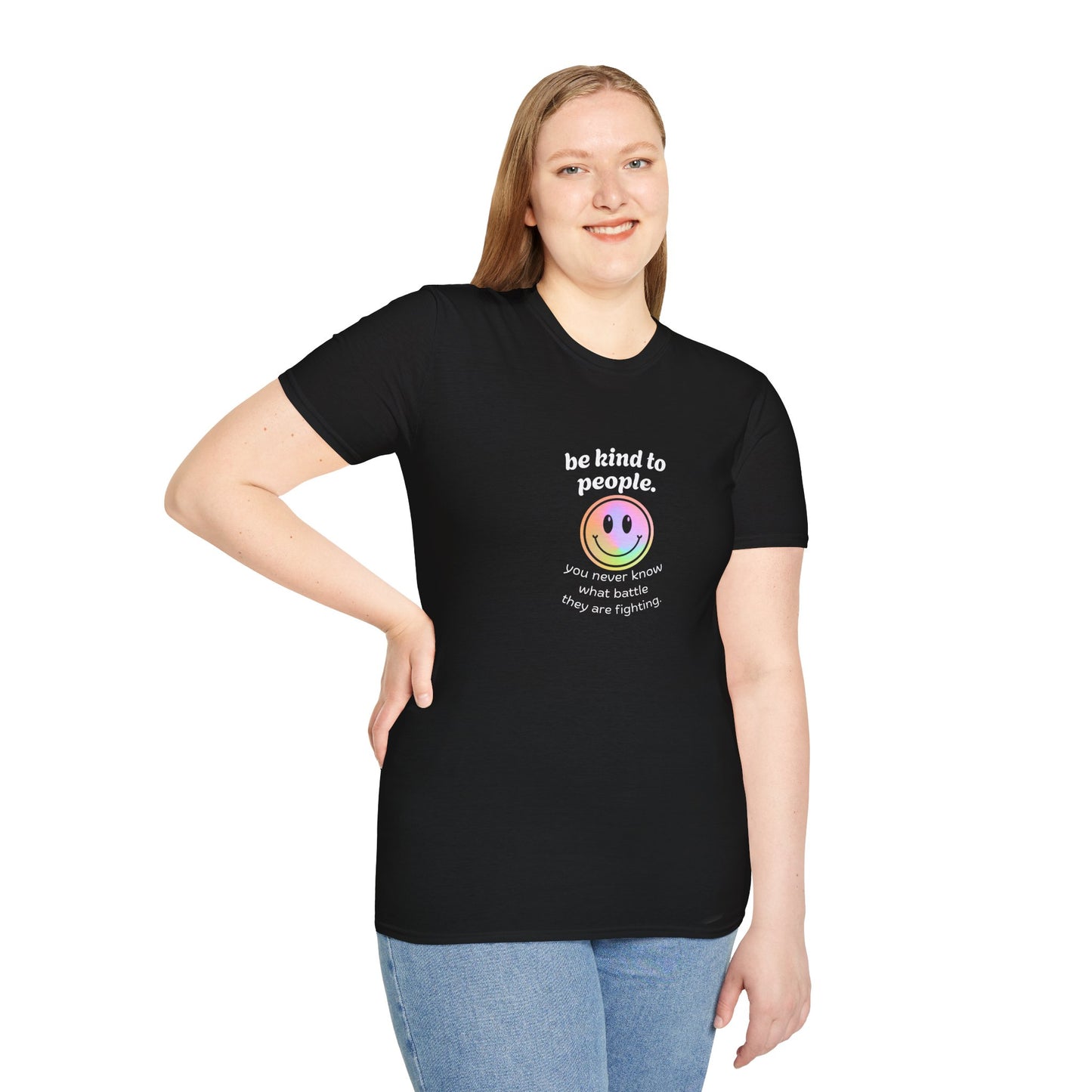Be Kind To People T-Shirt — Inspirational Message Tee