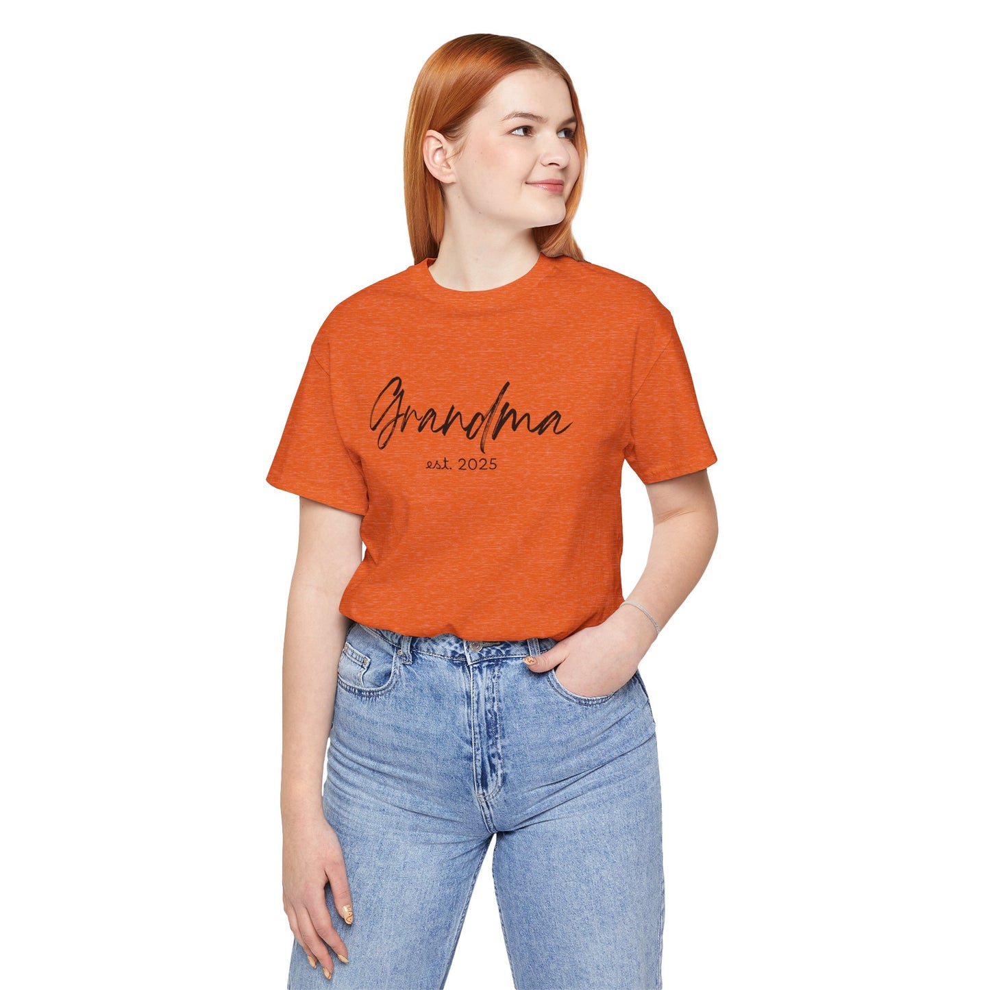 Est 2025 - Grandma Short Sleeve Jersey Tee
