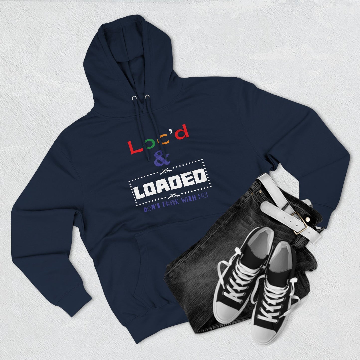 Loc'd  n Loaded Fleece Hoodie