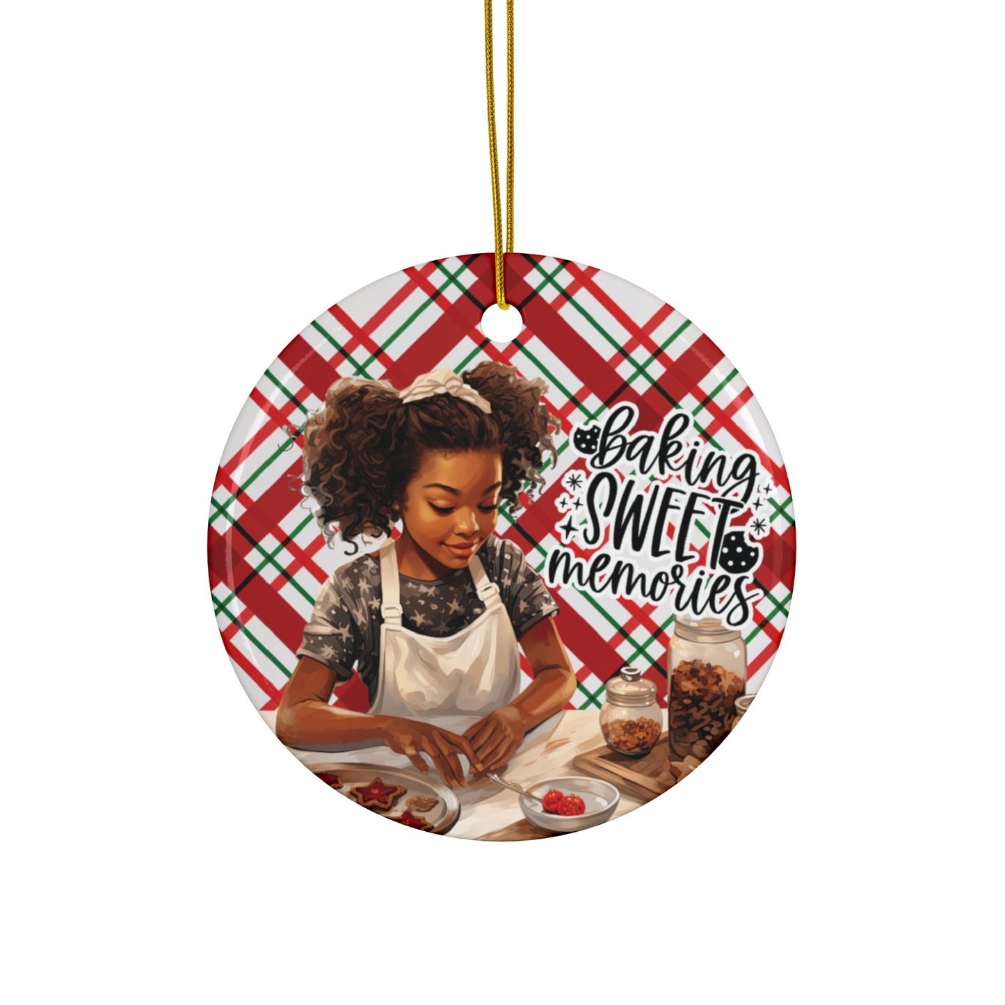 Baking Sweet Memories - Premium - Ceramic Ornament