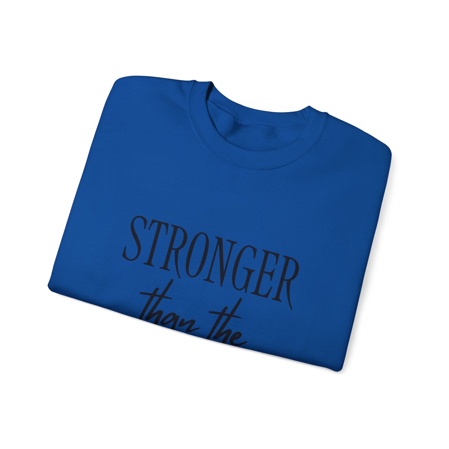 Stronger than the Storm Unisex Heavy Blend™ Crewneck Sweatshirt