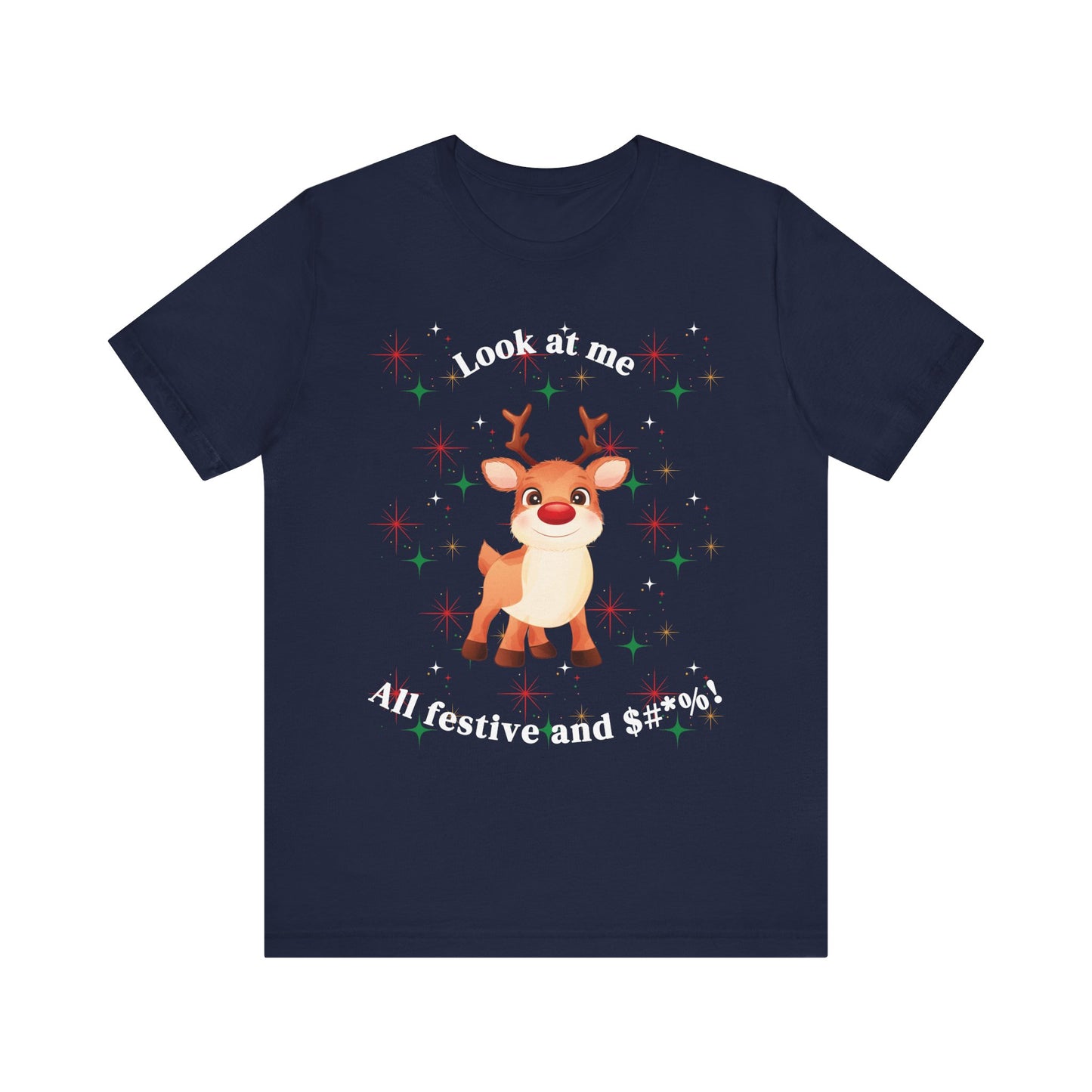 All Festive Christmas Tee- Jersey Short Sleeve Tee