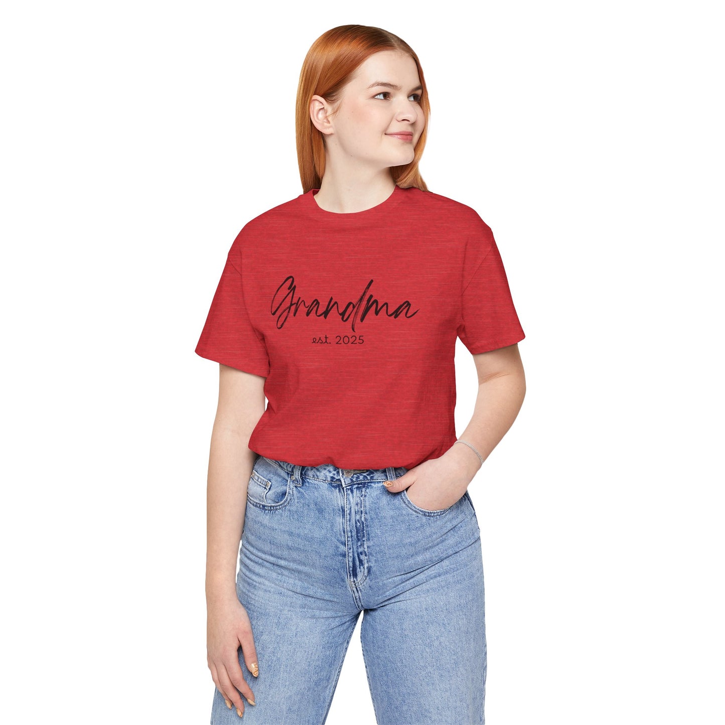 Est 2025 - Grandma Short Sleeve Jersey Tee