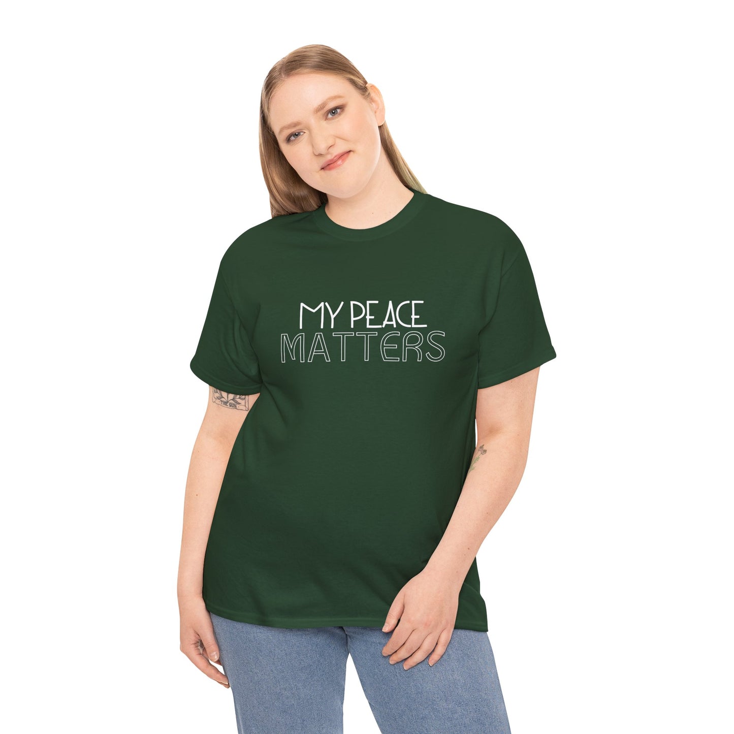 My Peace Matters Unisex Heavy Cotton Tee