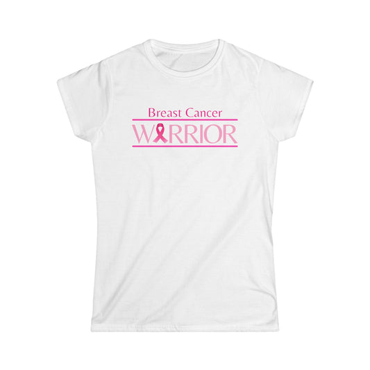 Breast Cancer Warrior Women's Softstyle Tee