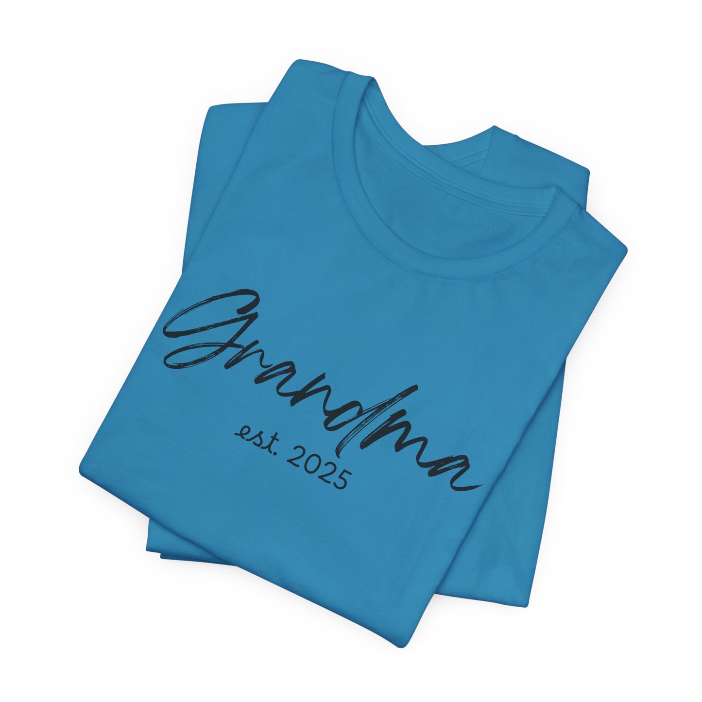 Est 2025 - Grandma Short Sleeve Jersey Tee