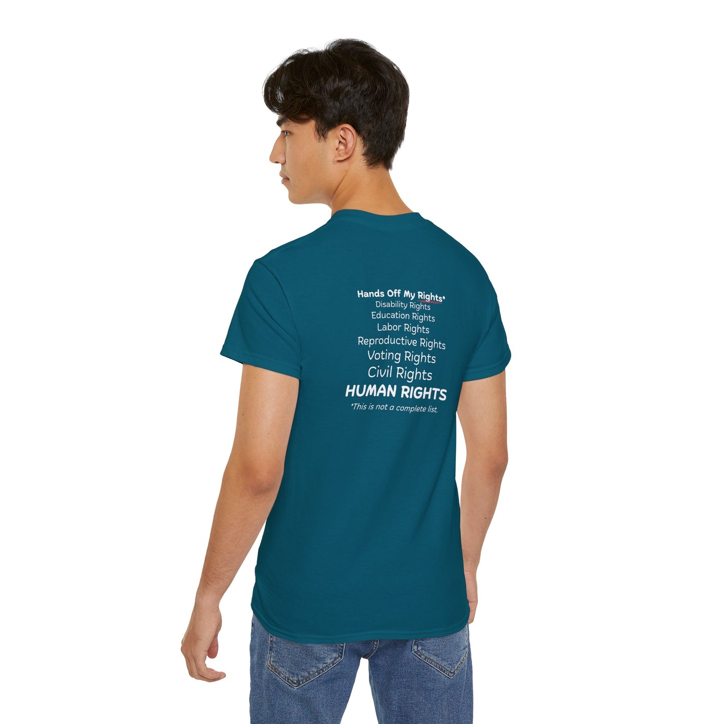 Hands Off My Rights - Dark Unisex Ultra Cotton Tee