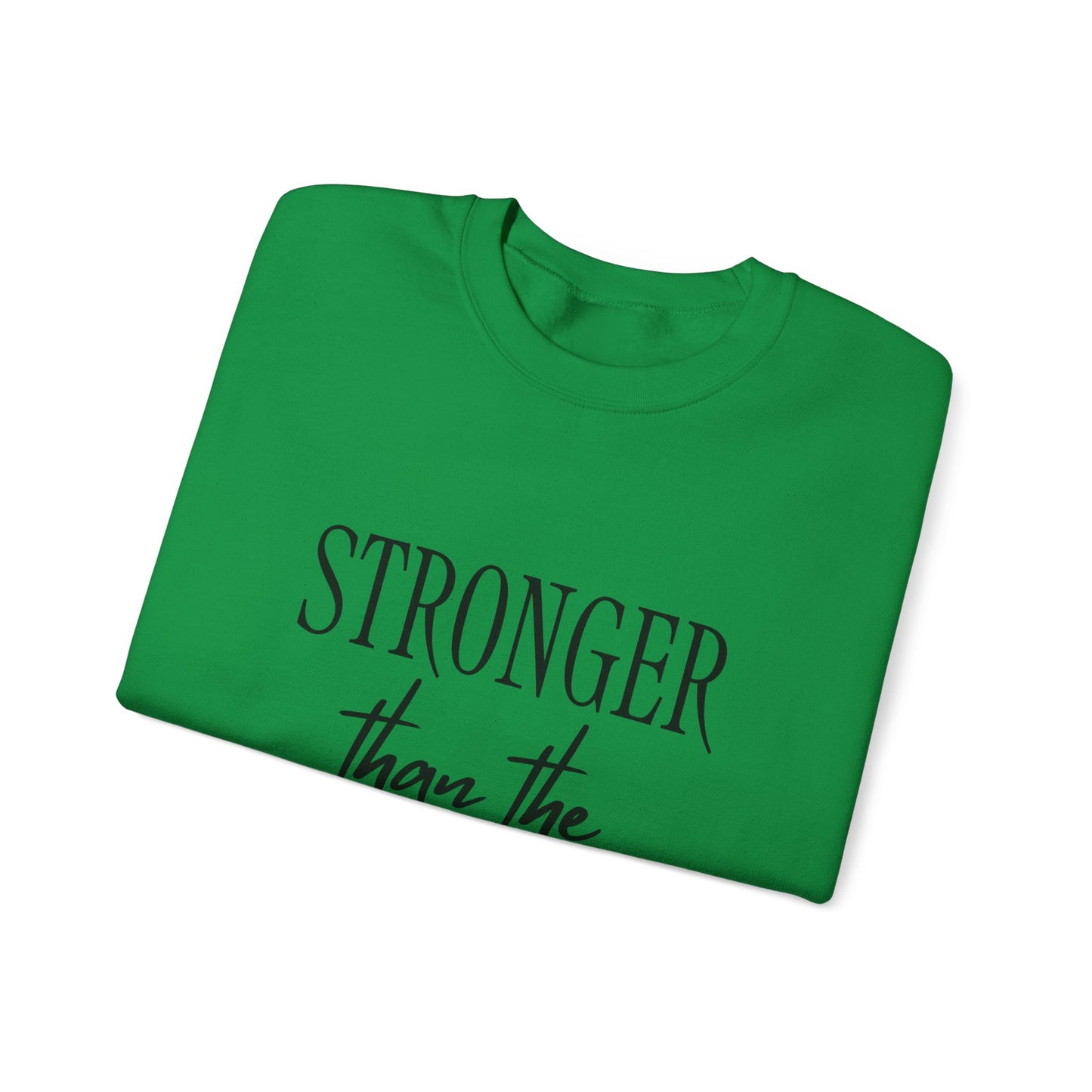 Stronger than the Storm Unisex Heavy Blend™ Crewneck Sweatshirt