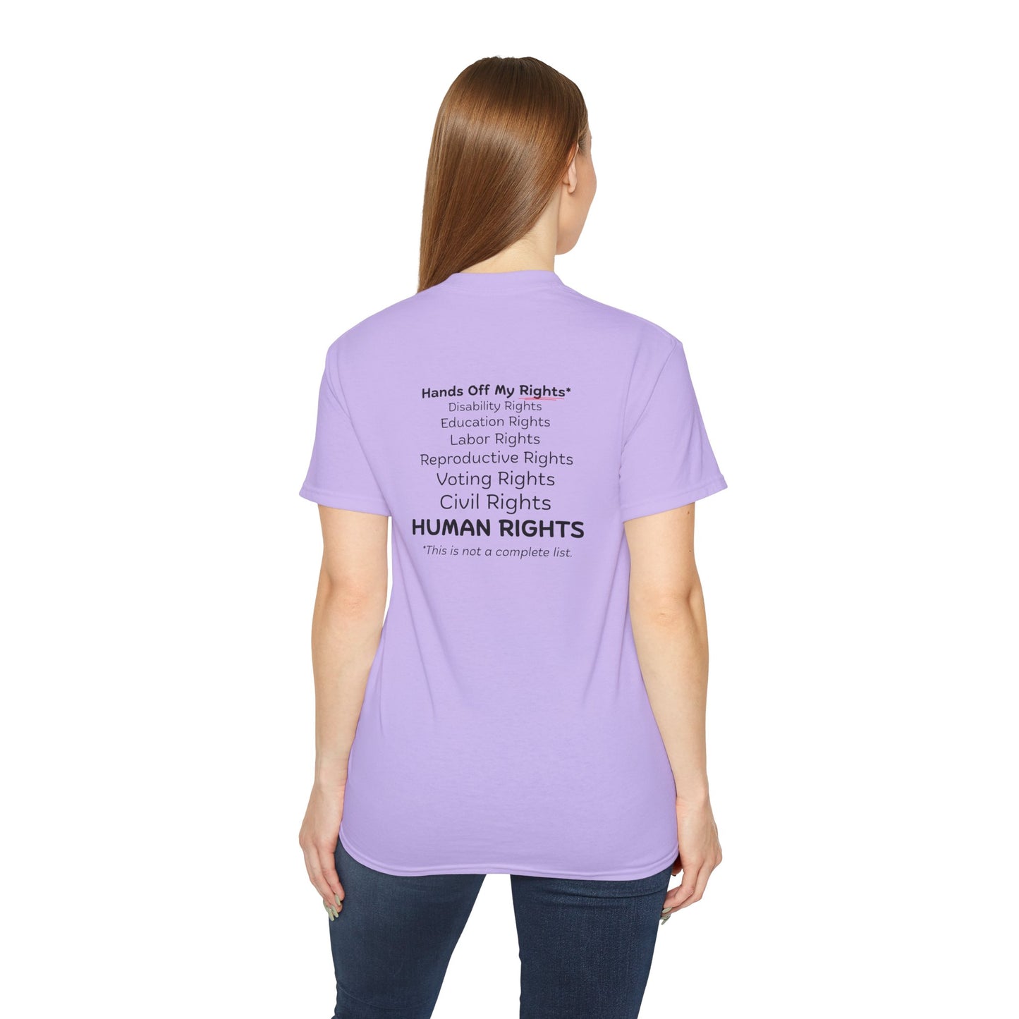 Hands Off My Rights - Light Unisex Ultra Cotton Tee