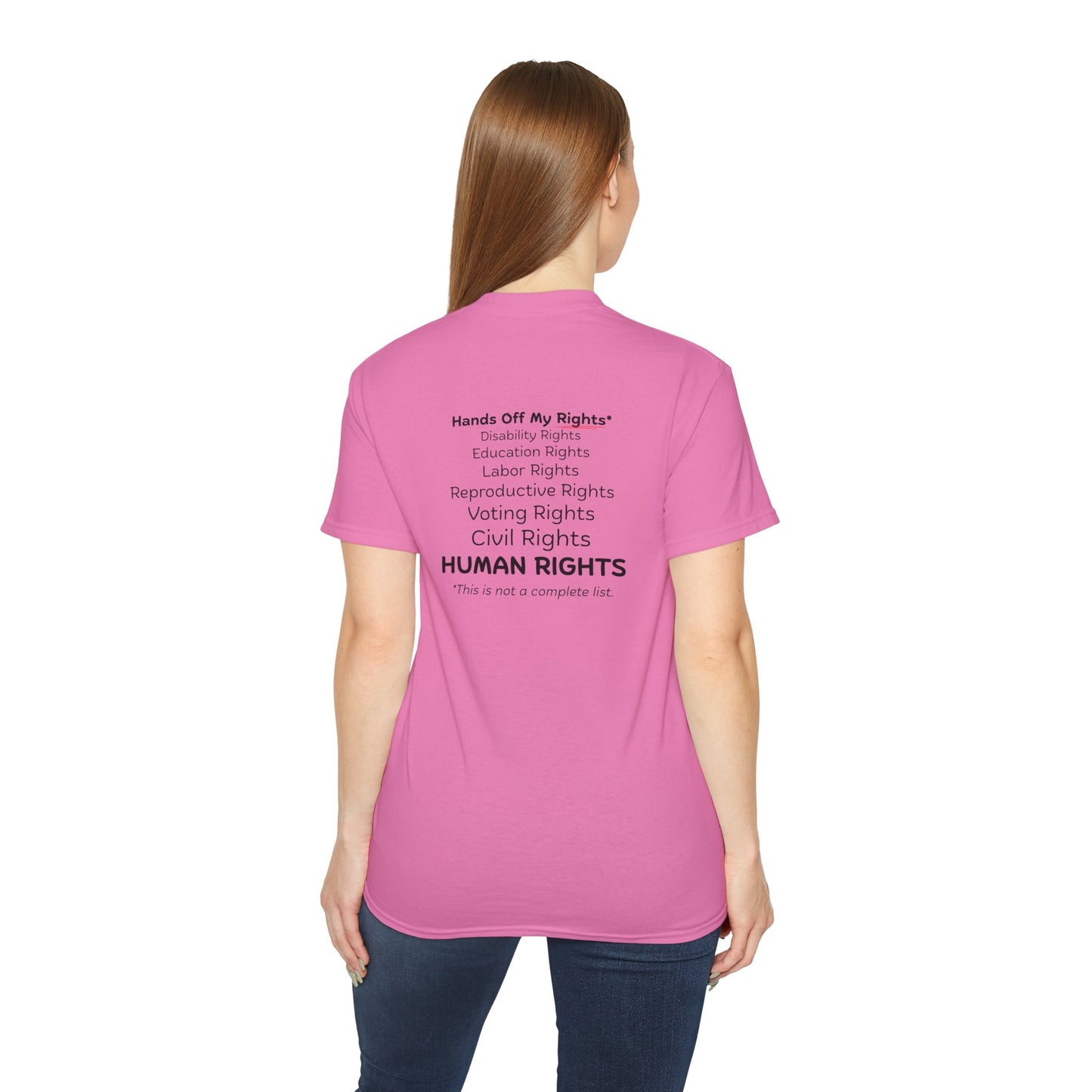 Hands Off My Rights - Light Unisex Ultra Cotton Tee