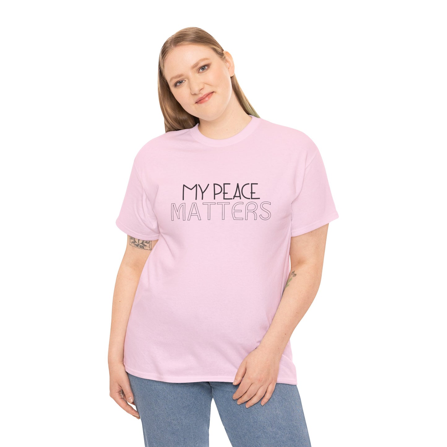 My Peace Matters Unisex Heavy Cotton Tee