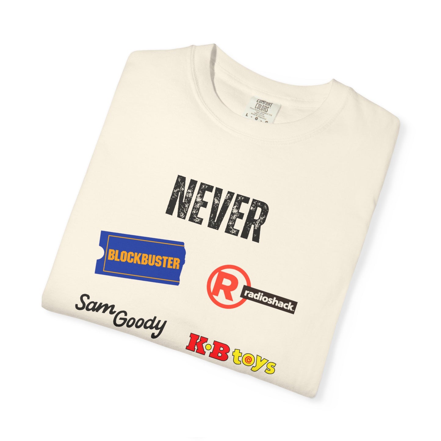 Never Forget - Unisex Garment-Dyed T-shirt