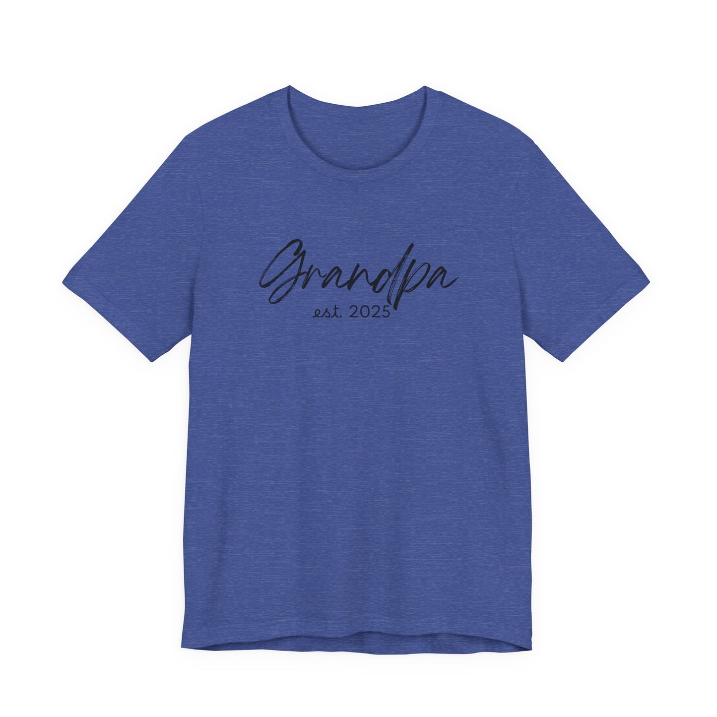 Est 2025 - Grandpa Short Sleeve Jersey Tee