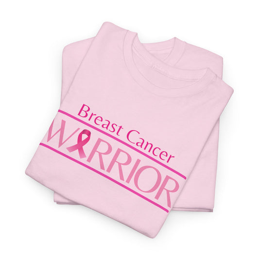 Breast Cancer Warrior - Unisex Heavy Cotton Tee