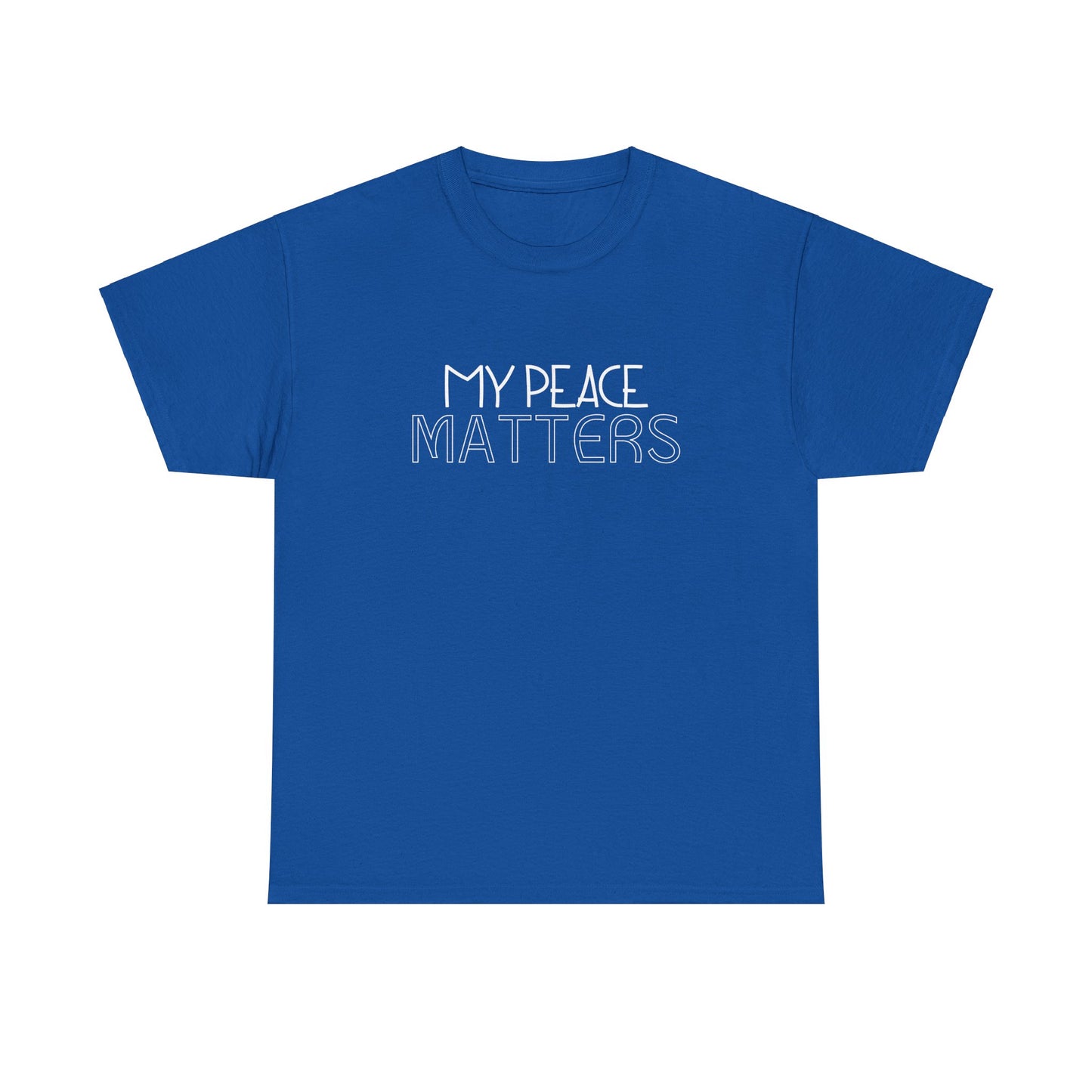 My Peace Matters Unisex Heavy Cotton Tee