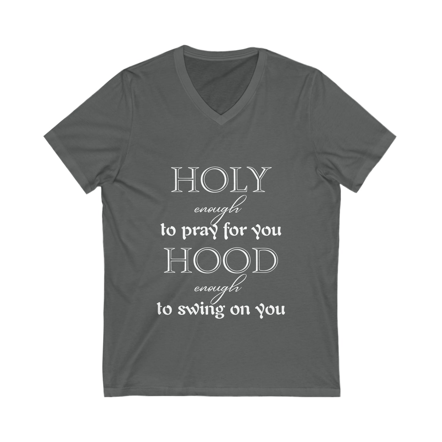 Holy & Hood Jersey Short Sleeve V-Neck Tee