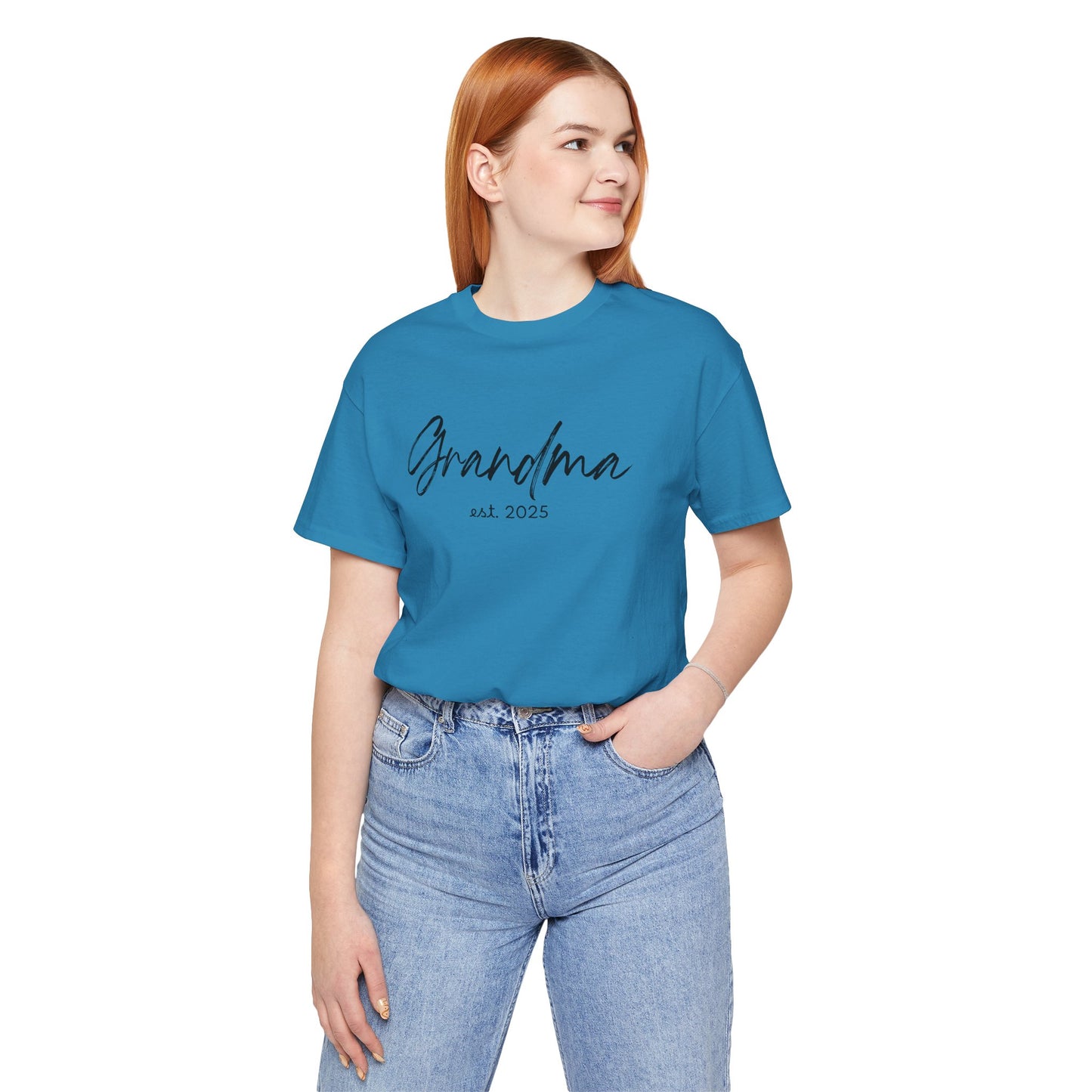 Est 2025 - Grandma Short Sleeve Jersey Tee