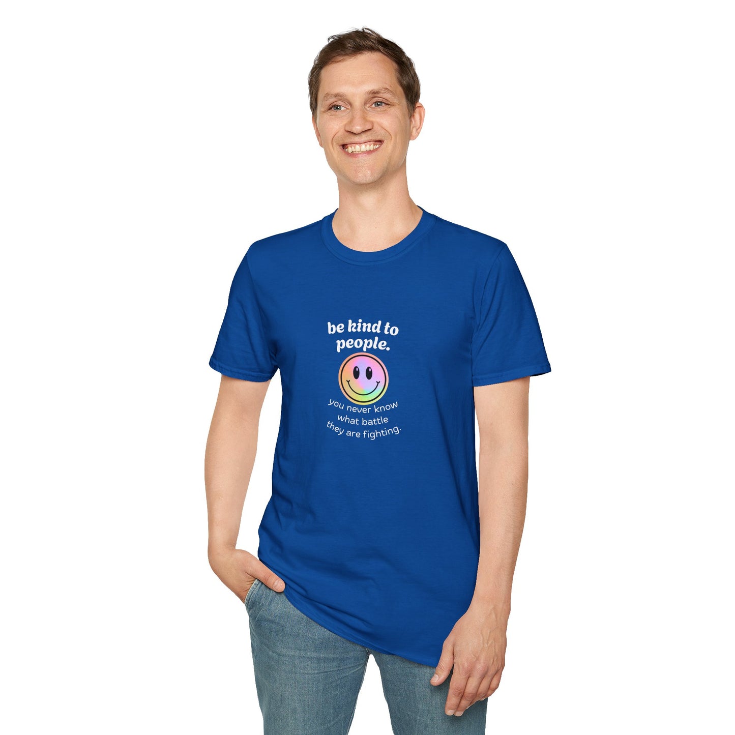 Be Kind To People T-Shirt — Inspirational Message Tee