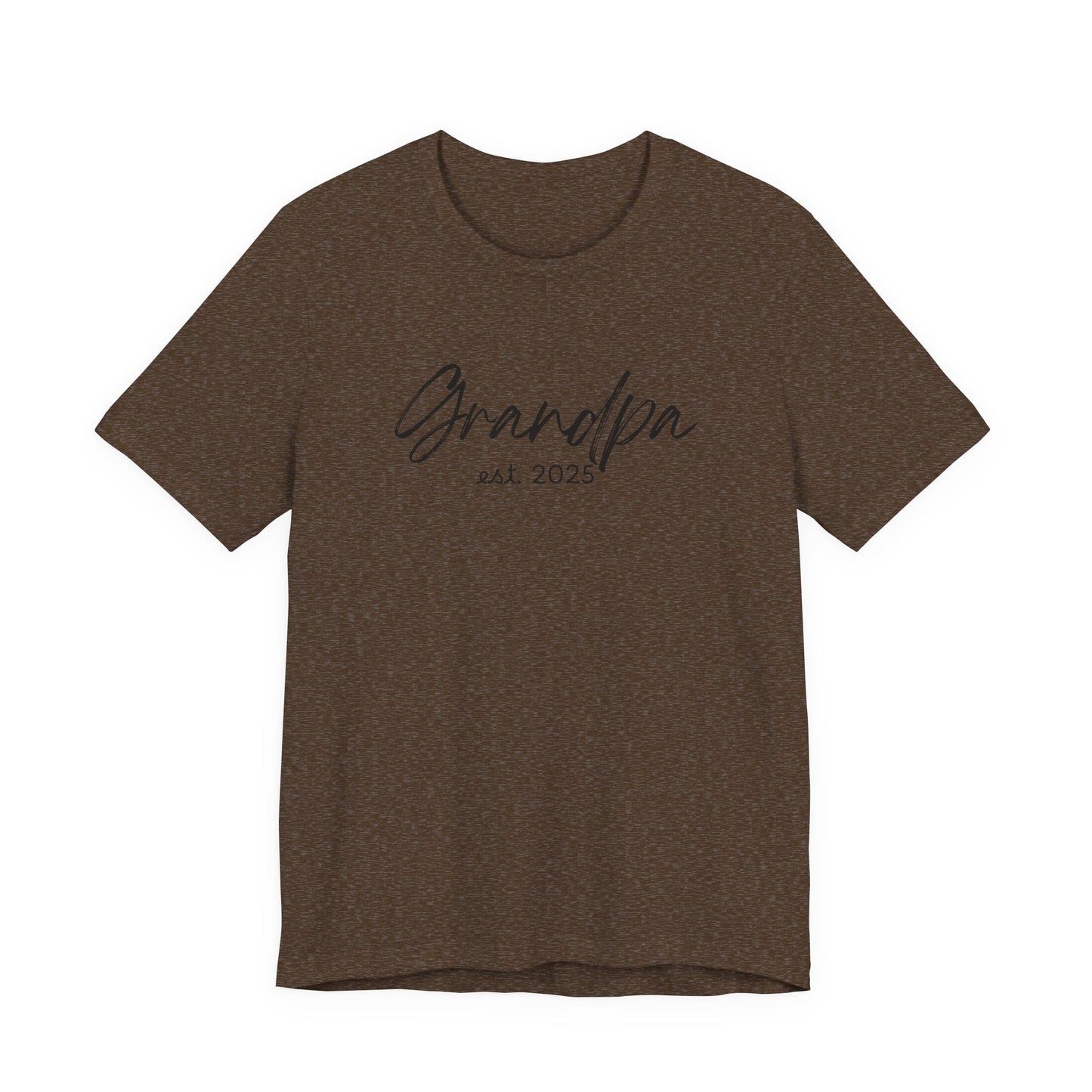 Est 2025 - Grandpa Short Sleeve Jersey Tee