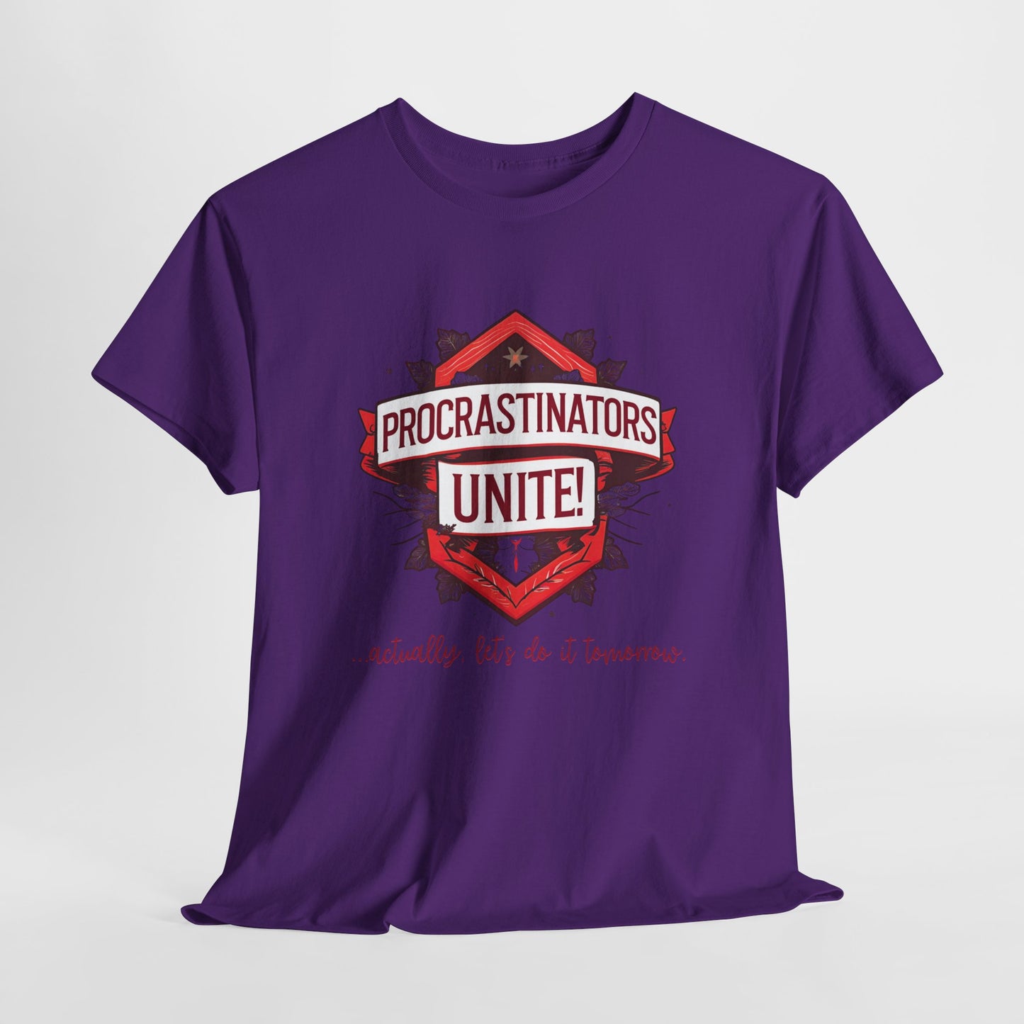 Procrastinators Unite Unisex Heavy Cotton Tee
