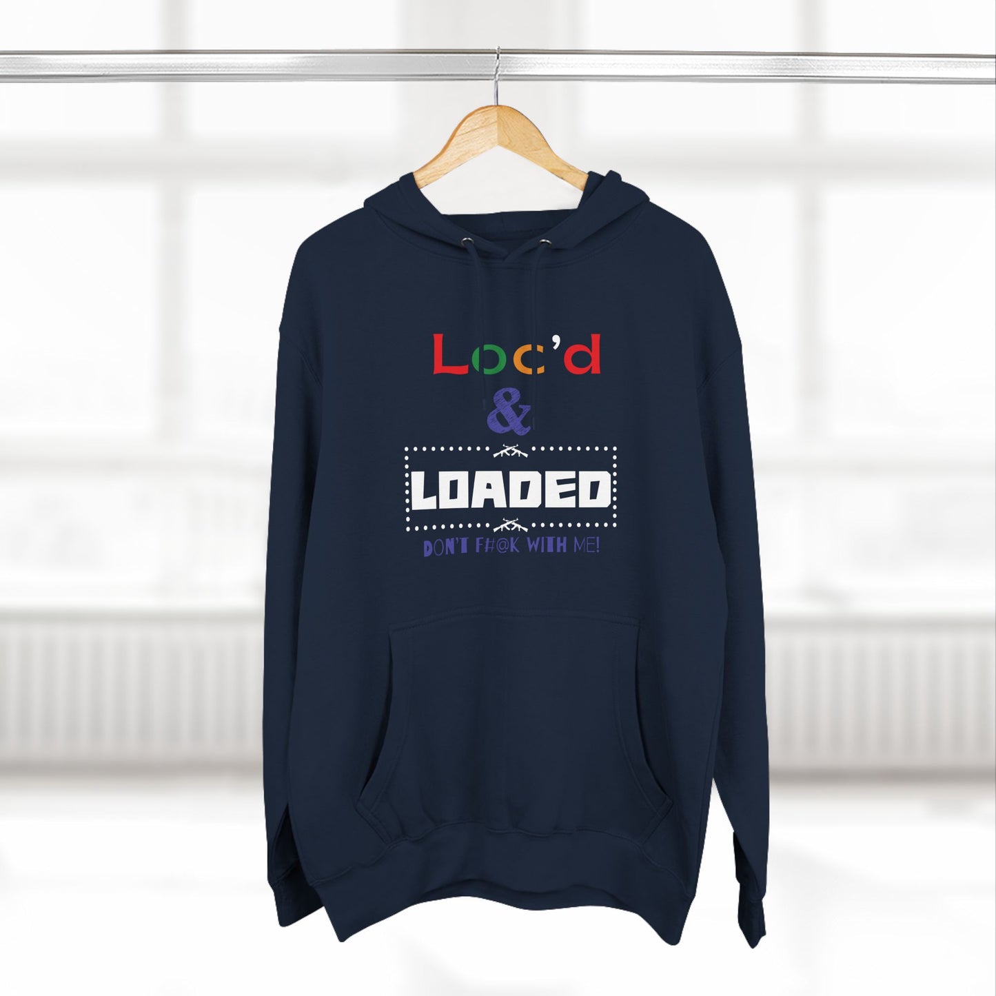 Loc'd  n Loaded Fleece Hoodie