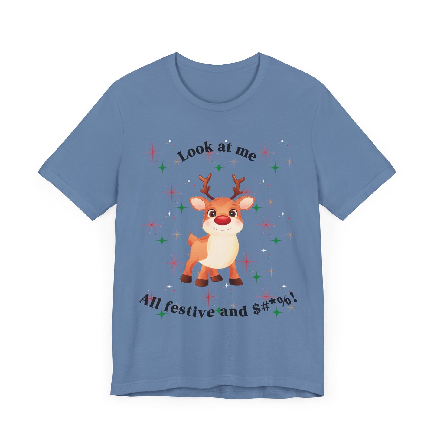 All Festive Christmas Tee- Jersey Short Sleeve Tee