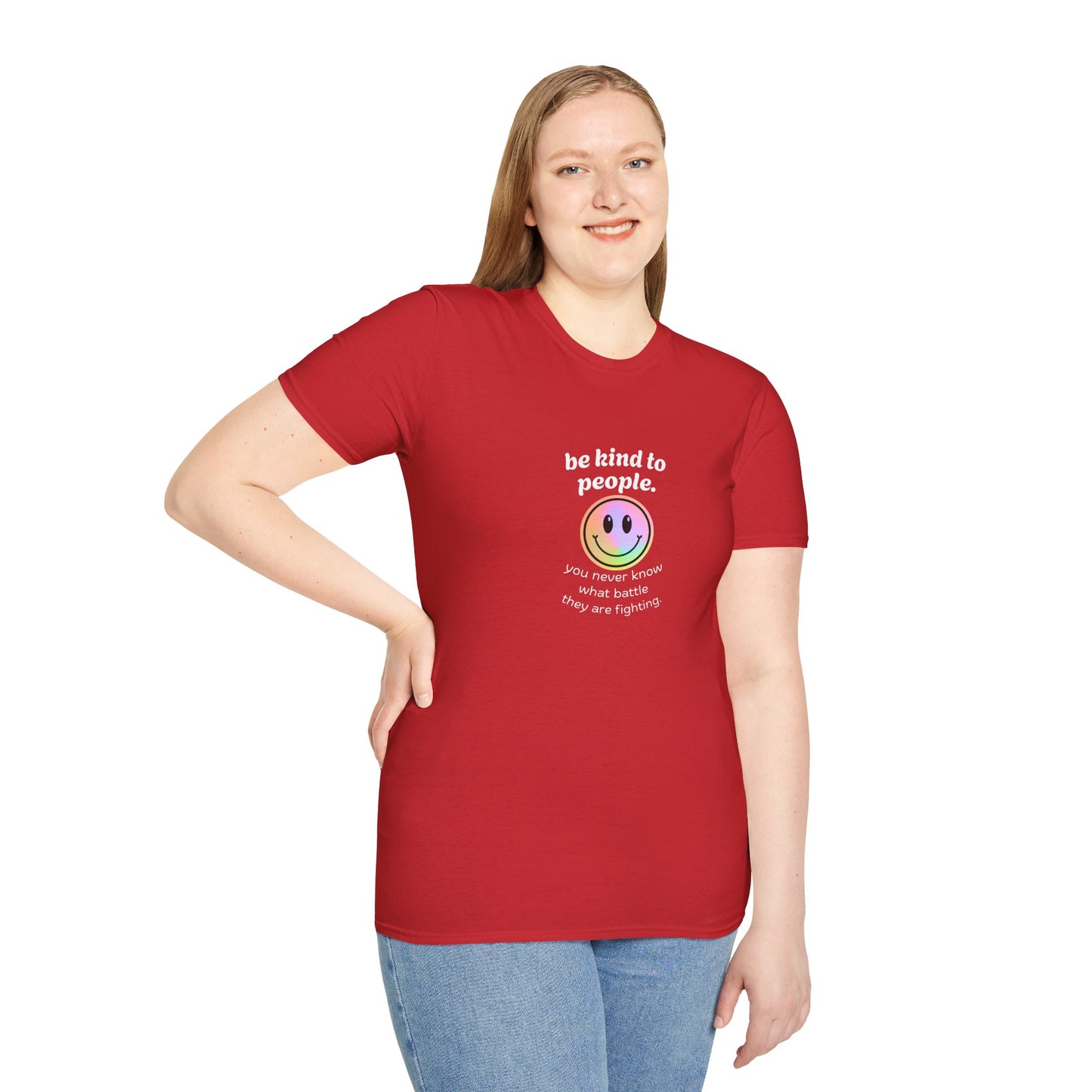 Be Kind To People T-Shirt — Inspirational Message Tee