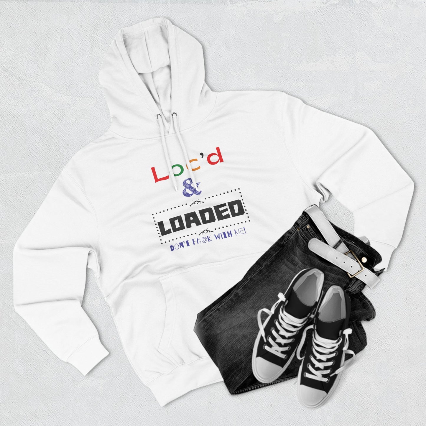 Loc'd  n Loaded Fleece Hoodie