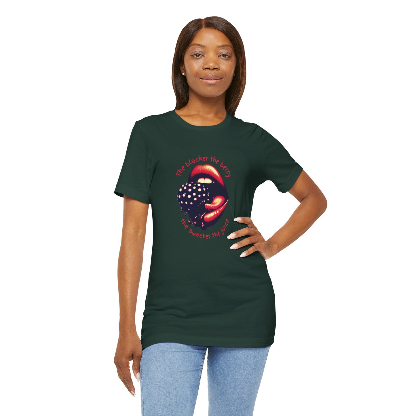 Blacker the Berry - Unisex Jersey Short Sleeve Tee