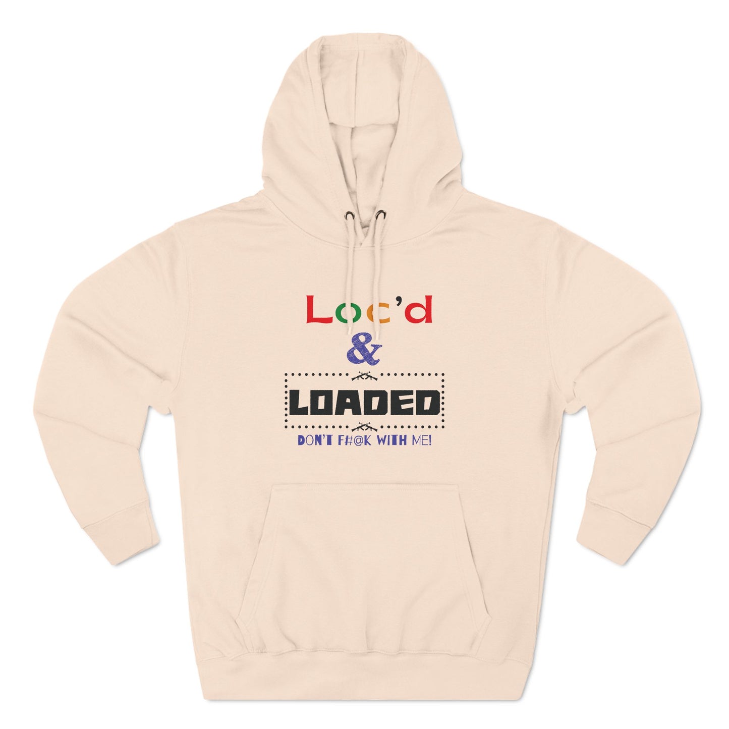 Loc'd  n Loaded Fleece Hoodie