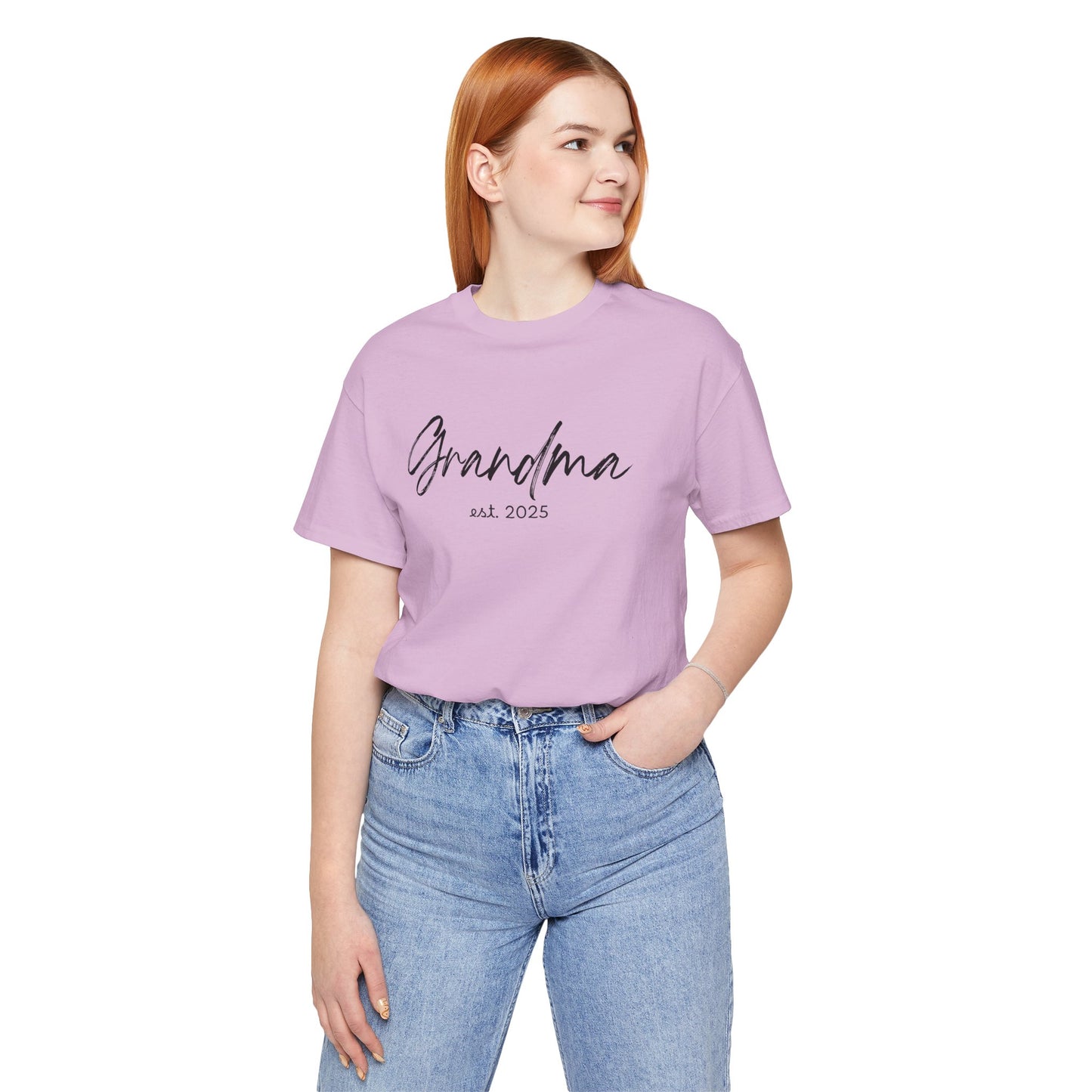 Est 2025 - Grandma Short Sleeve Jersey Tee