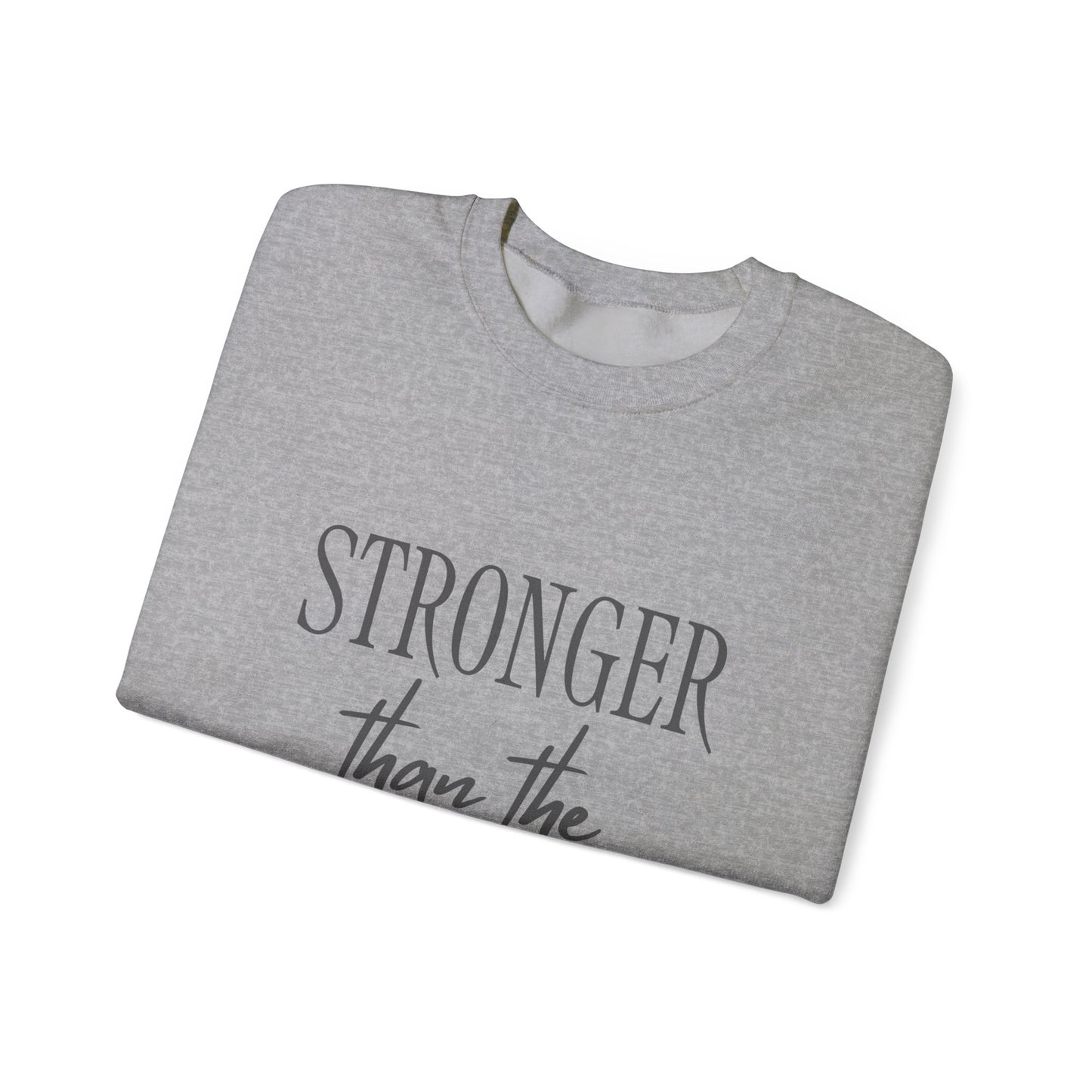 Stronger than the Storm Unisex Heavy Blend™ Crewneck Sweatshirt