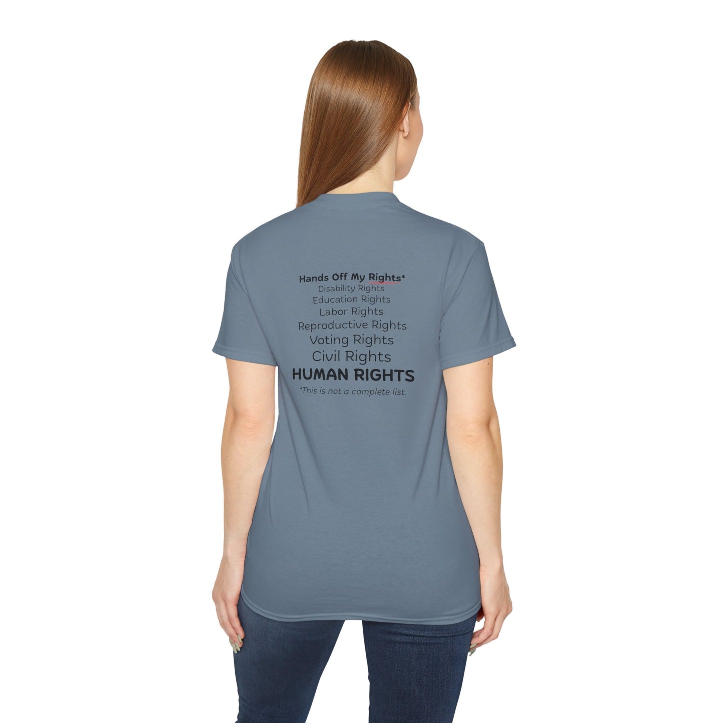 Hands Off My Rights - Light Unisex Ultra Cotton Tee