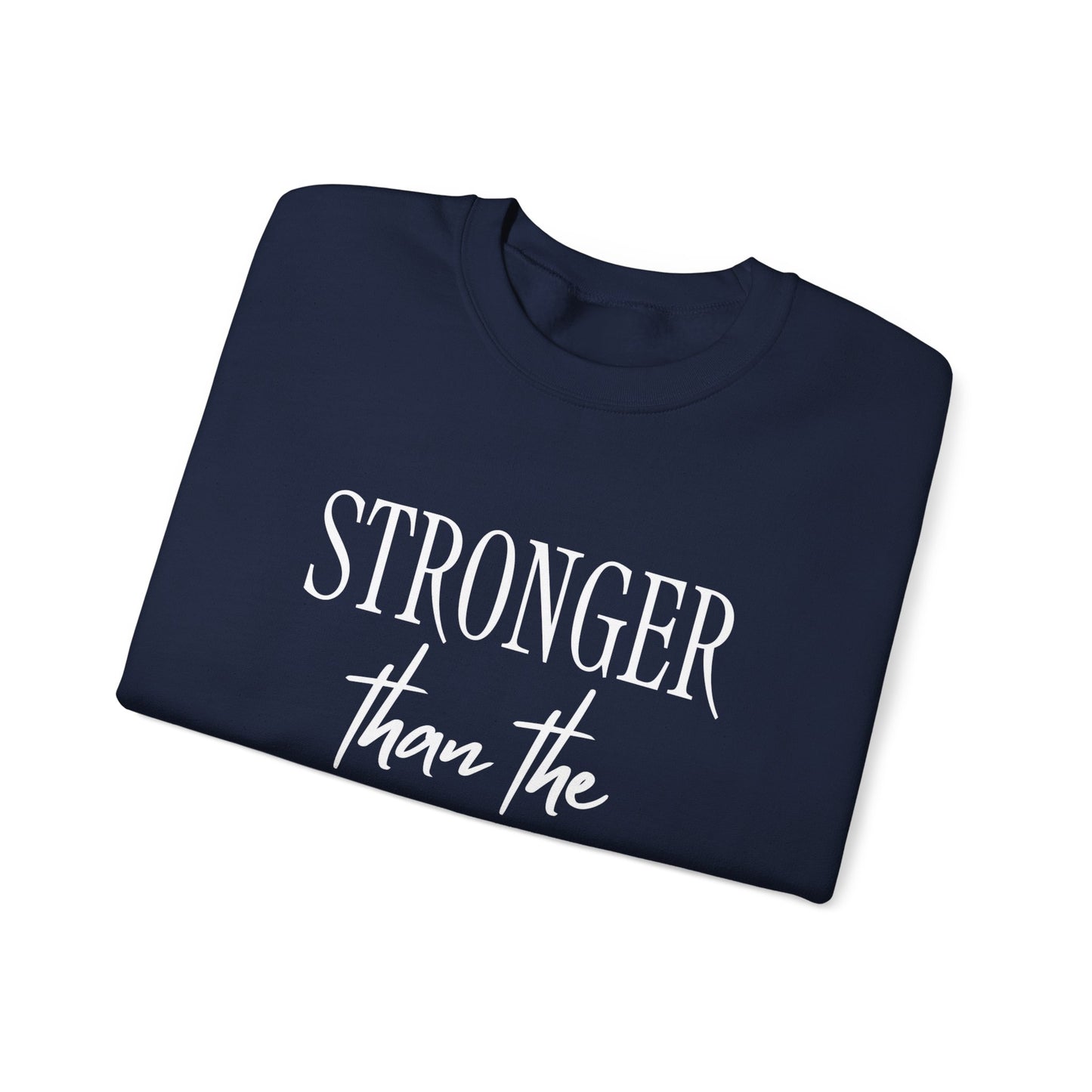 Stronger than the Storm Unisex Heavy Blend™ Crewneck Sweatshirt