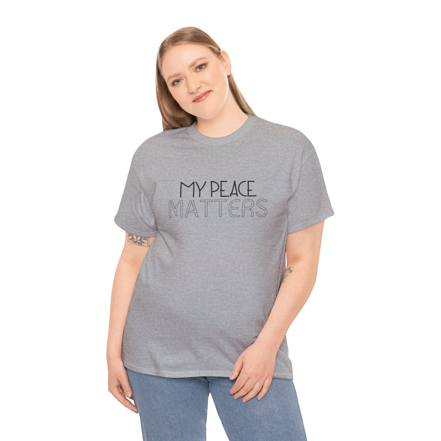 My Peace Matters Unisex Heavy Cotton Tee