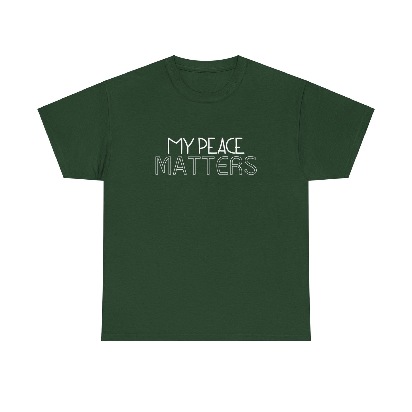 My Peace Matters Unisex Heavy Cotton Tee