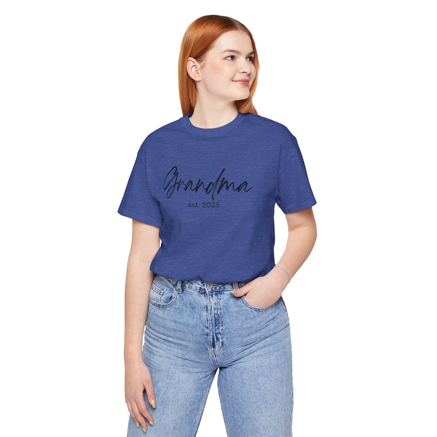 Est 2025 - Grandma Short Sleeve Jersey Tee
