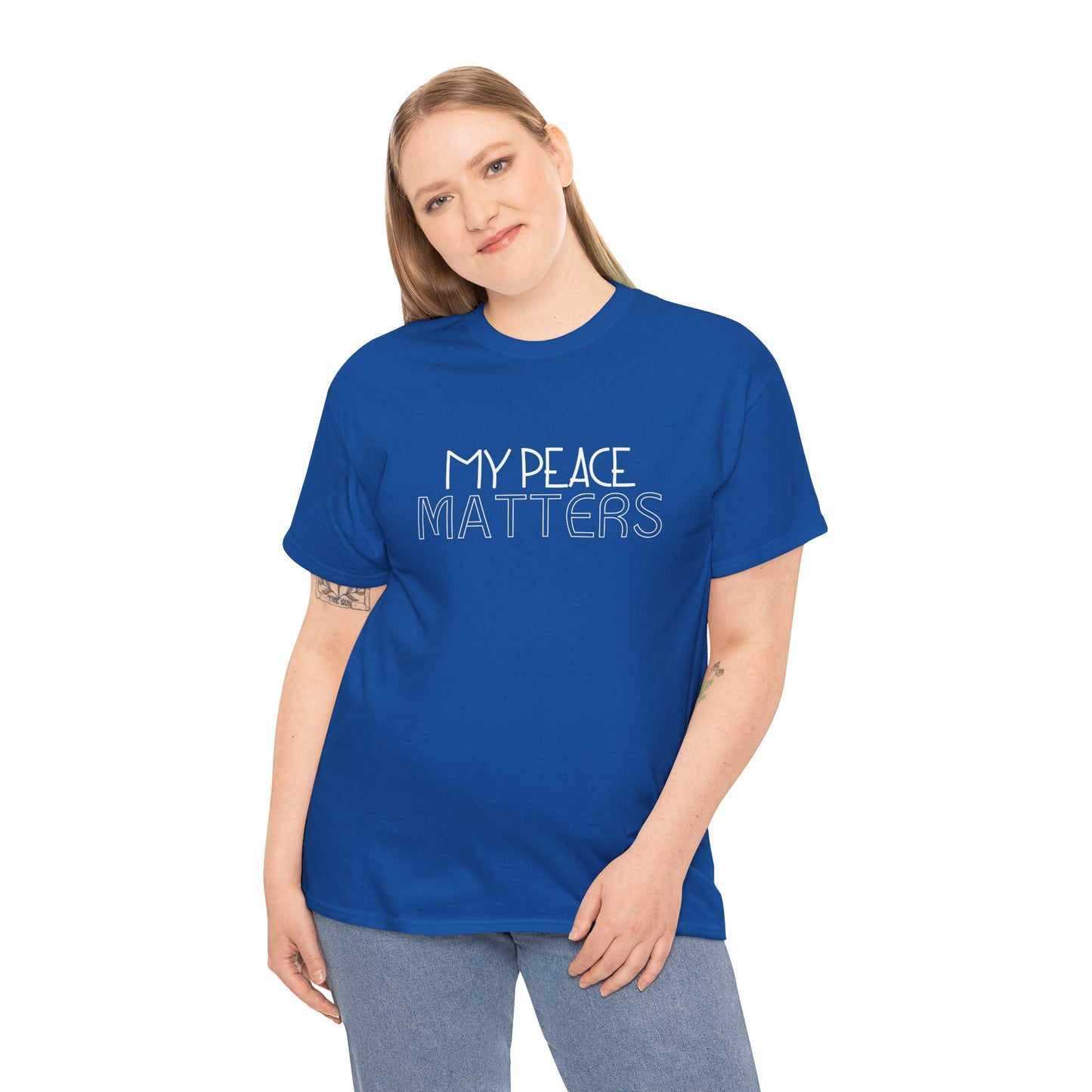 My Peace Matters Unisex Heavy Cotton Tee