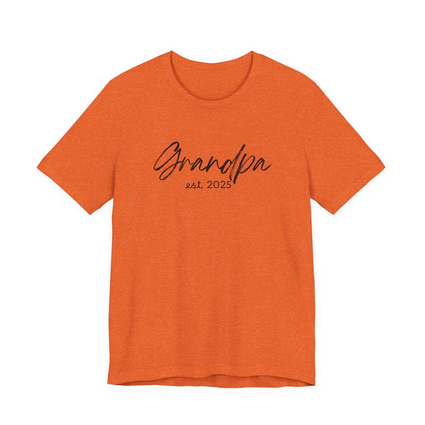 Est 2025 - Grandpa Short Sleeve Jersey Tee