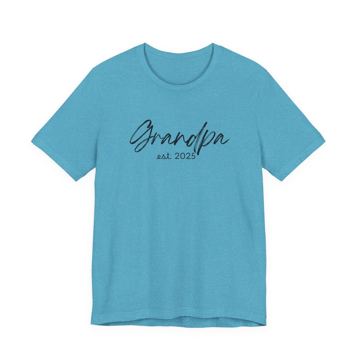Est 2025 - Grandpa Short Sleeve Jersey Tee