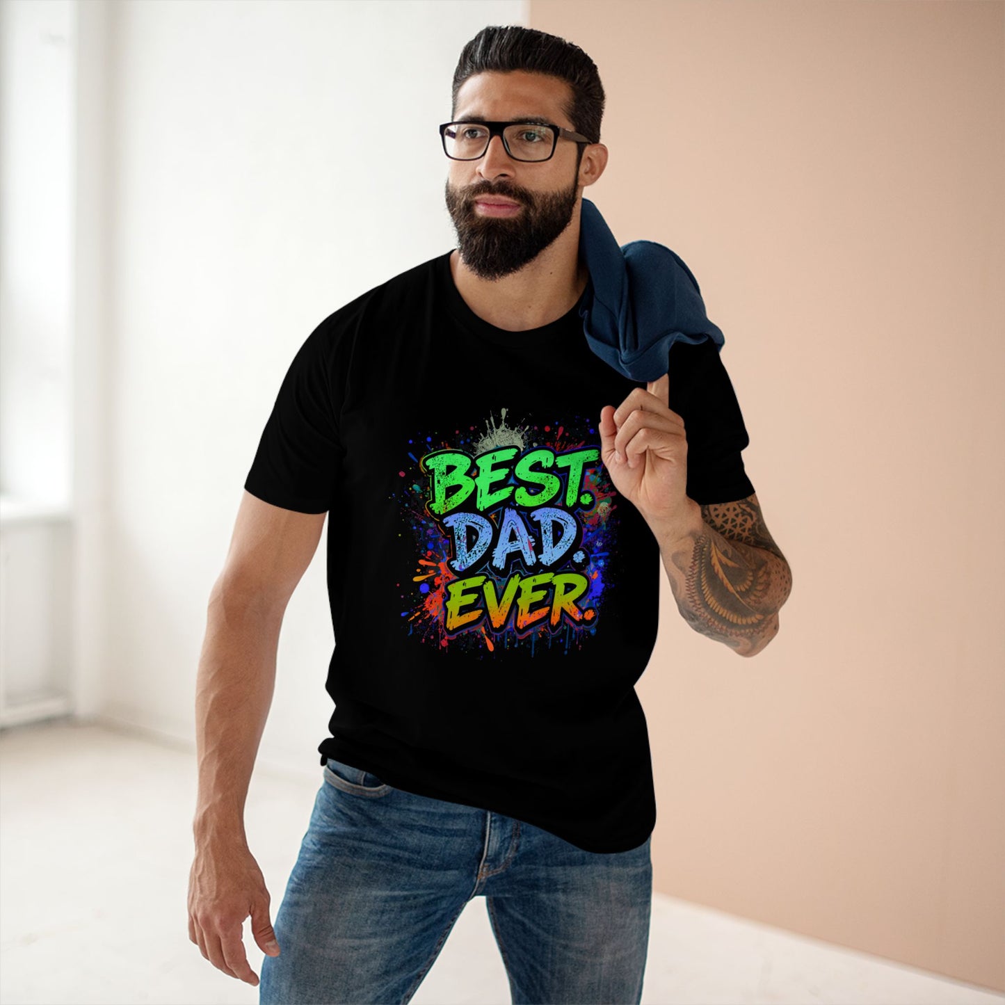 Best. Dad. Ever. T-Shirt — Father's Day Graphic Tee for Men