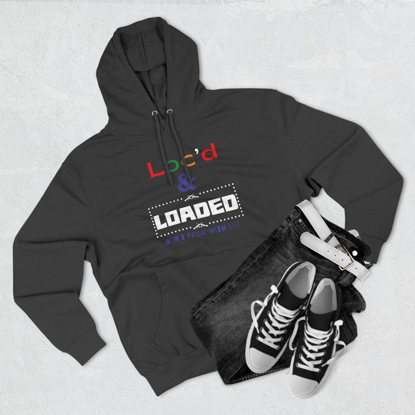 Loc'd  n Loaded Fleece Hoodie