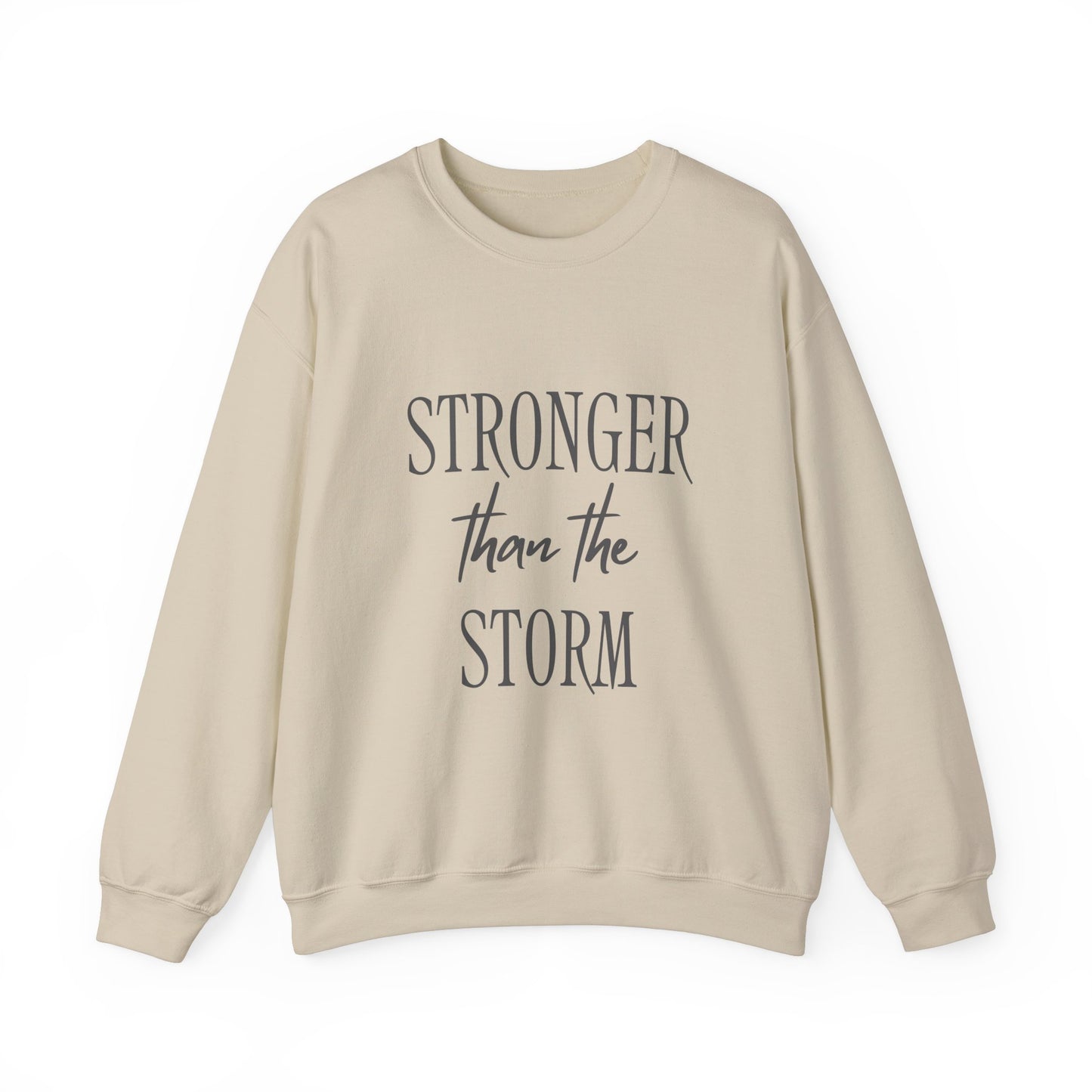 Stronger than the Storm Unisex Heavy Blend™ Crewneck Sweatshirt