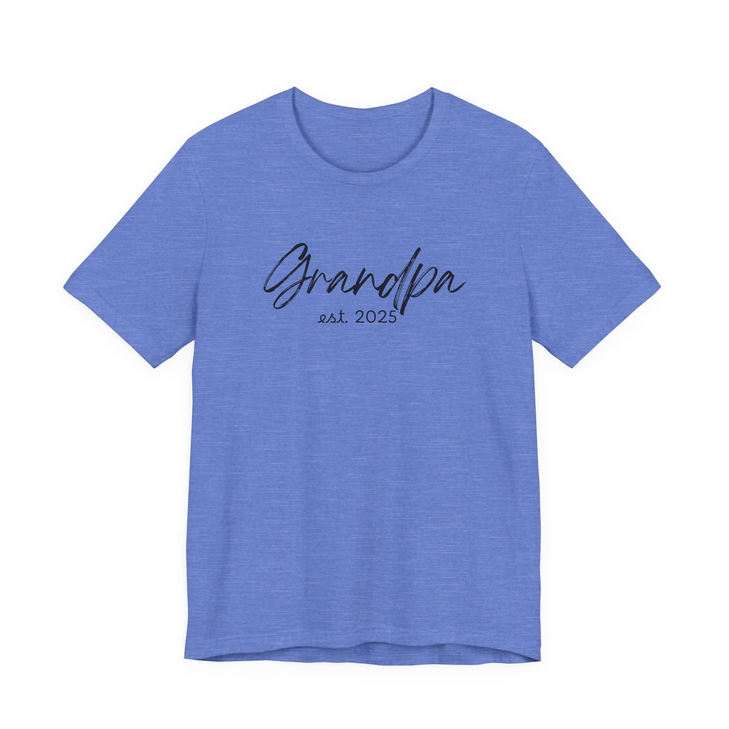 Est 2025 - Grandpa Short Sleeve Jersey Tee