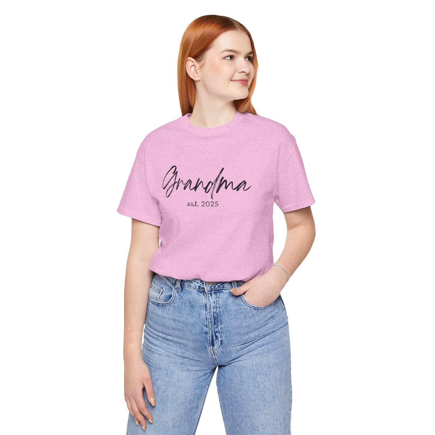 Est 2025 - Grandma Short Sleeve Jersey Tee