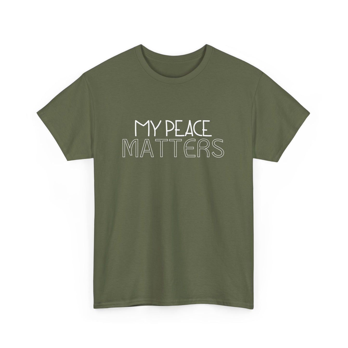 My Peace Matters Unisex Heavy Cotton Tee