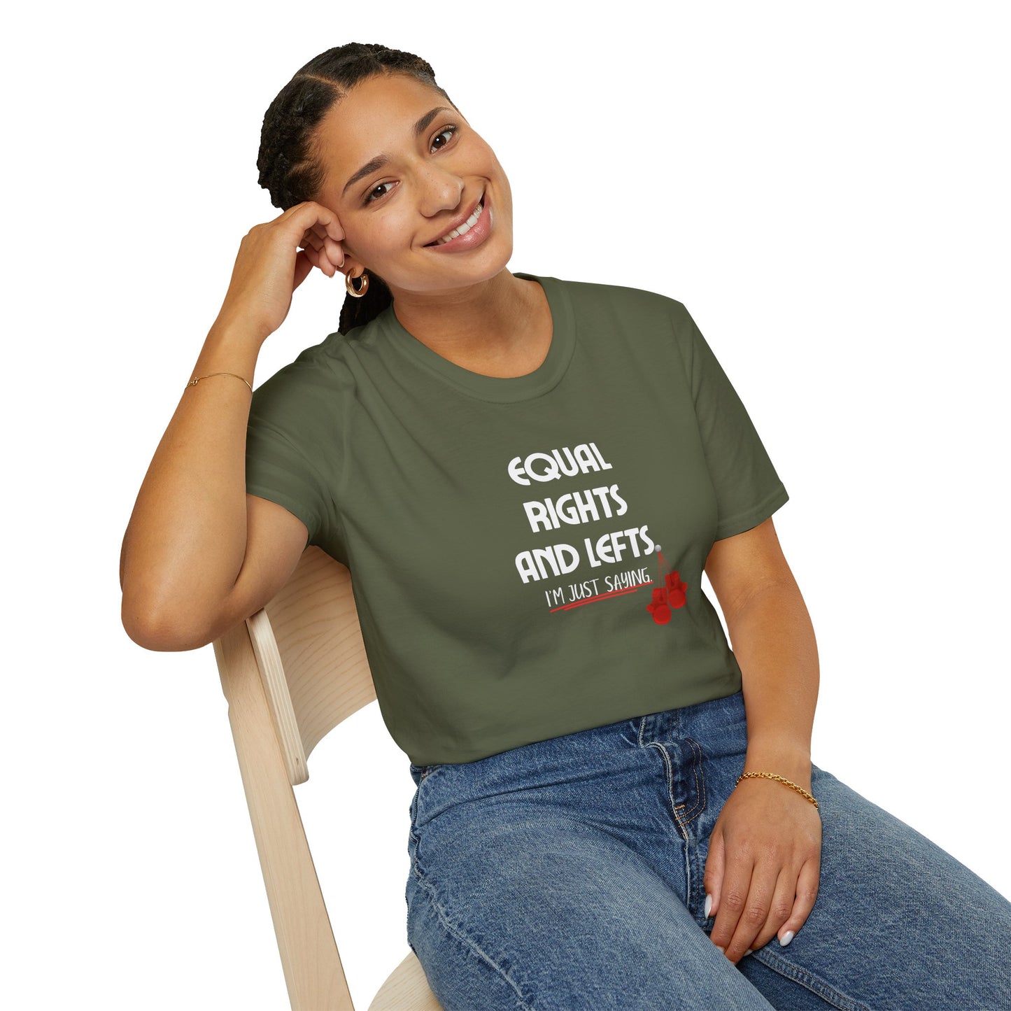 Equal Rights and Lefts T-Shirt — Equality Graphic Tee