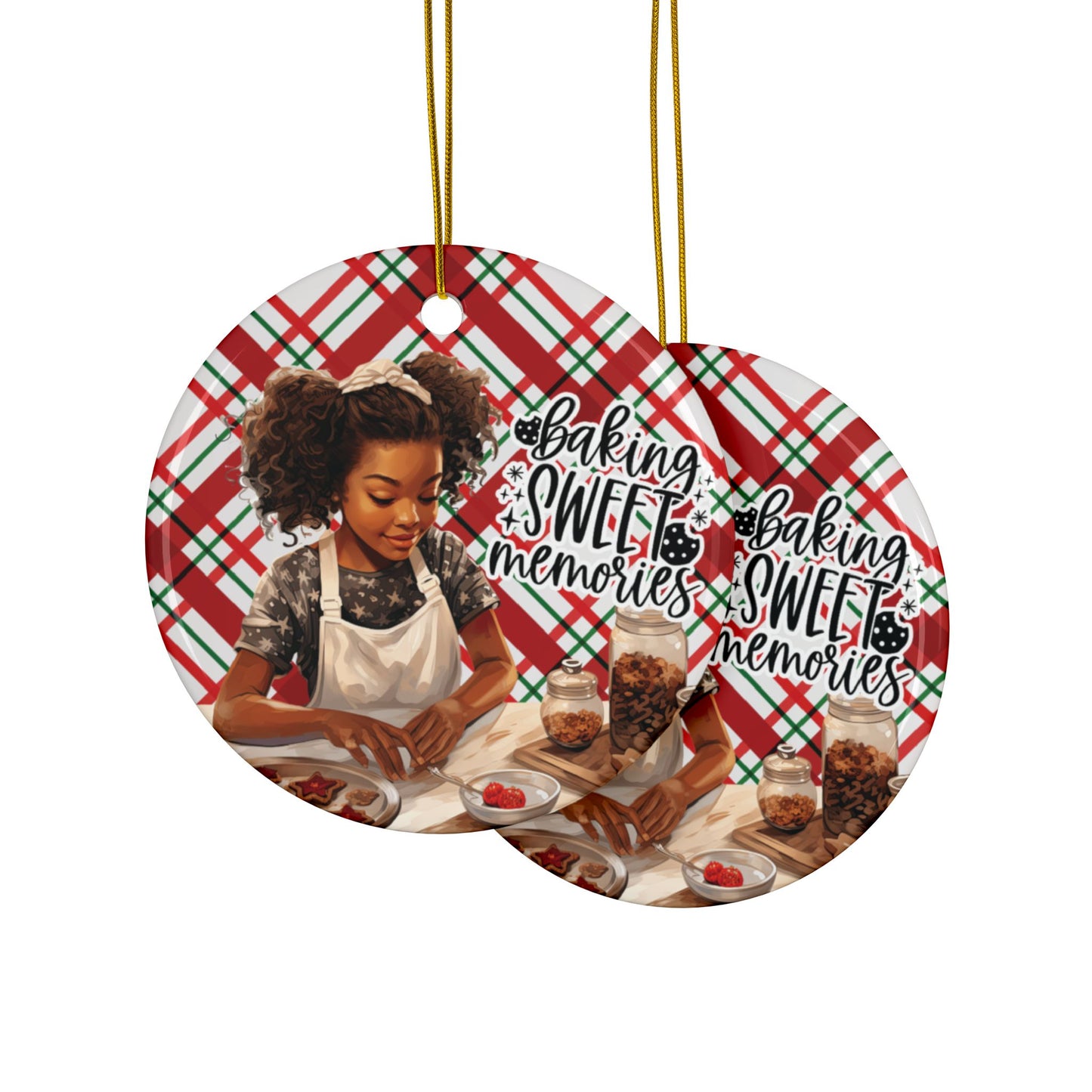 Baking Sweet Memories - Premium - Ceramic Ornament