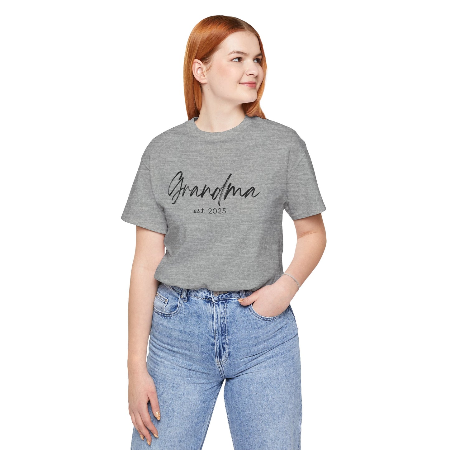 Est 2025 - Grandma Short Sleeve Jersey Tee